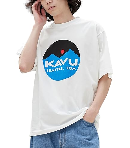 Amazon.co.jp: カブー（KAVU） トレーナー スウェット オーバル